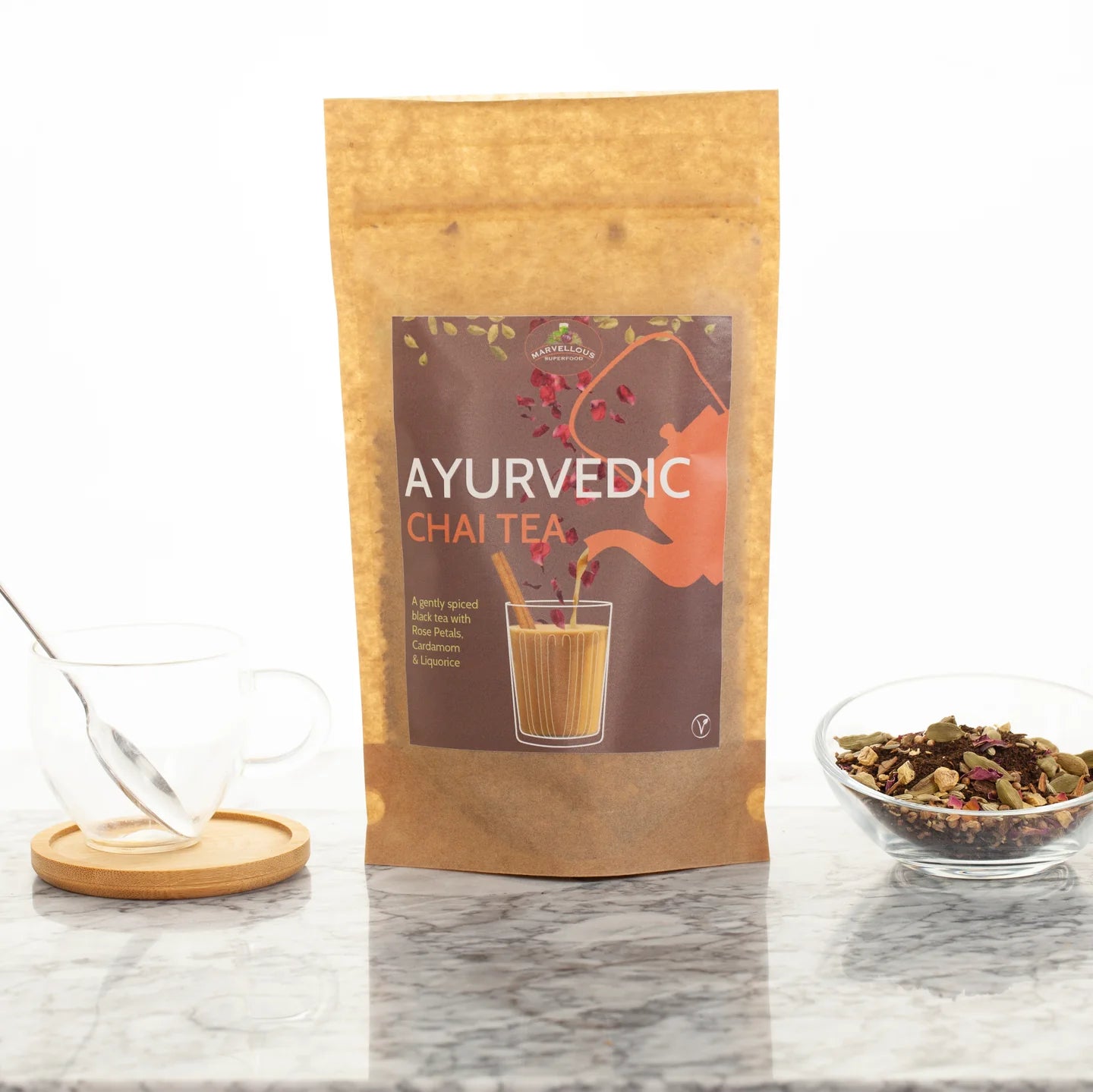 Rose Chai Tea 100g