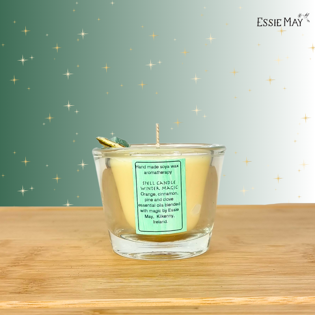 Winter Magic Spell Candle