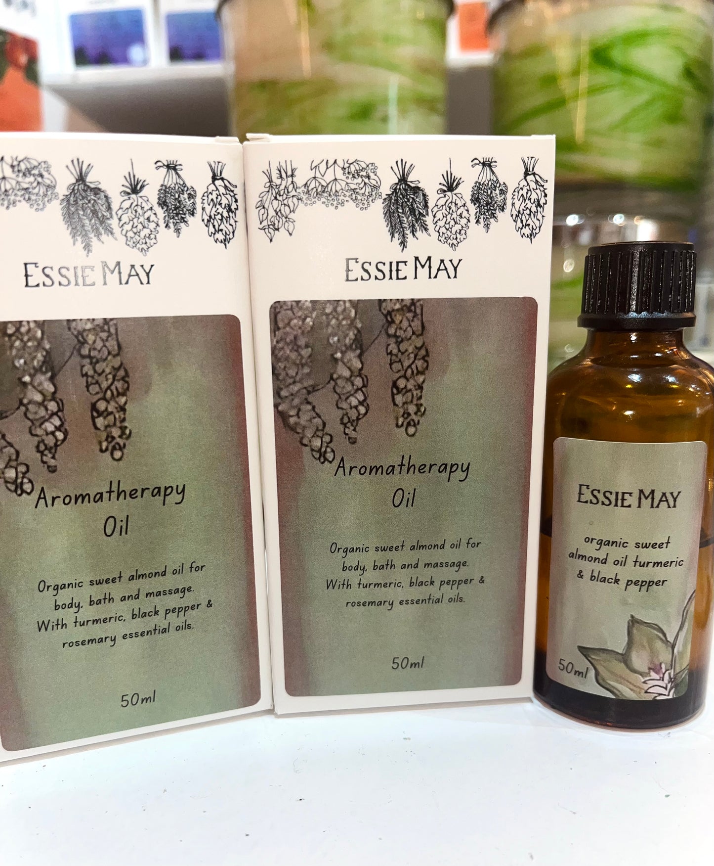 Tumeric and Pepper Massage Oil