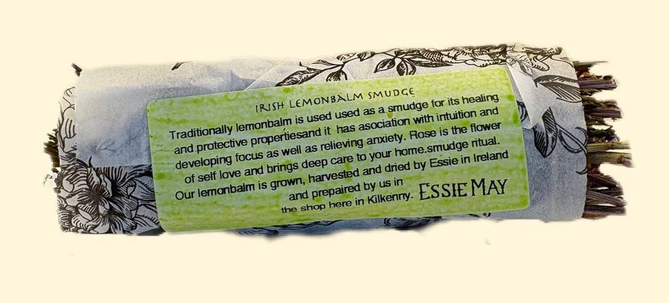 Irish Lemonbalm Smudge Sticks