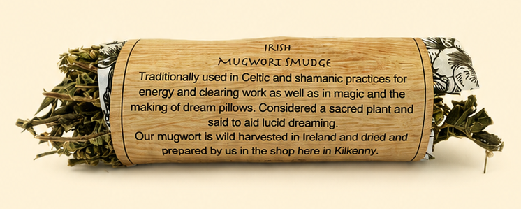Irish Mugwort Smudge Stick