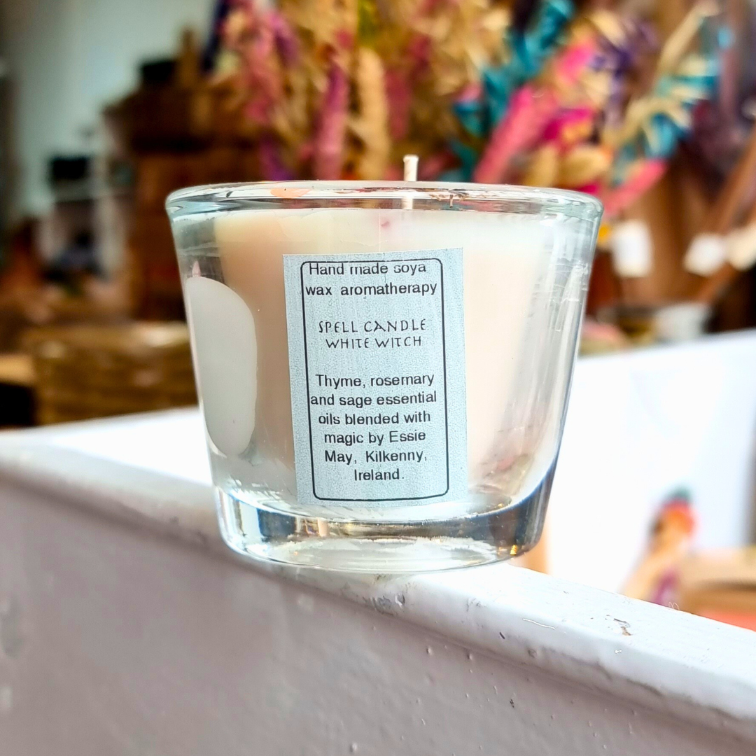 White Witch Spell Candle