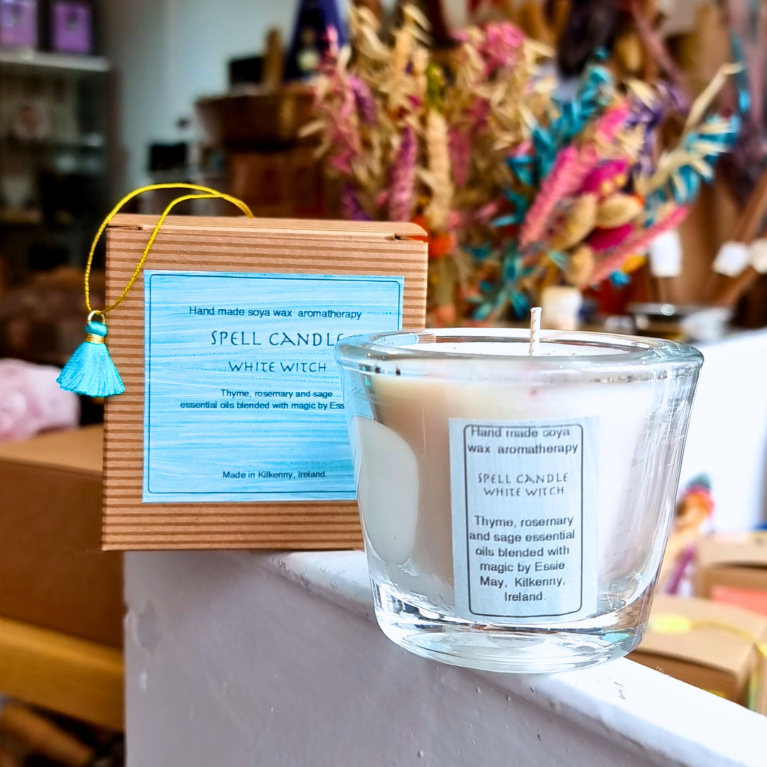 White Witch Spell Candle