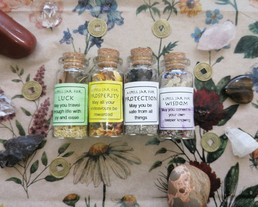 Spring Joy Spell Jar Bundle - Set of 4
