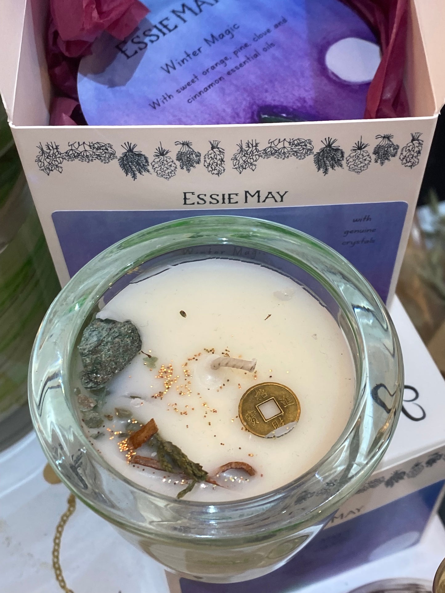 Winter Magic Spell Candle