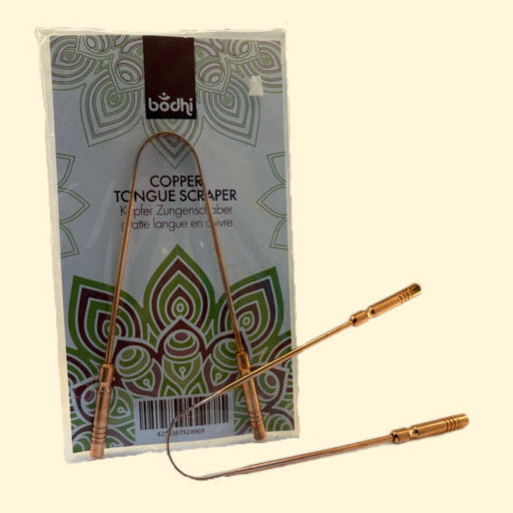 Copper Tongue Scraper