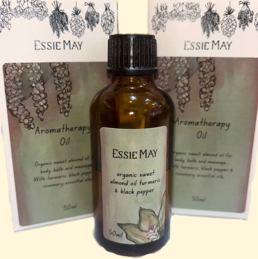 Tumeric and Pepper Massage Oil