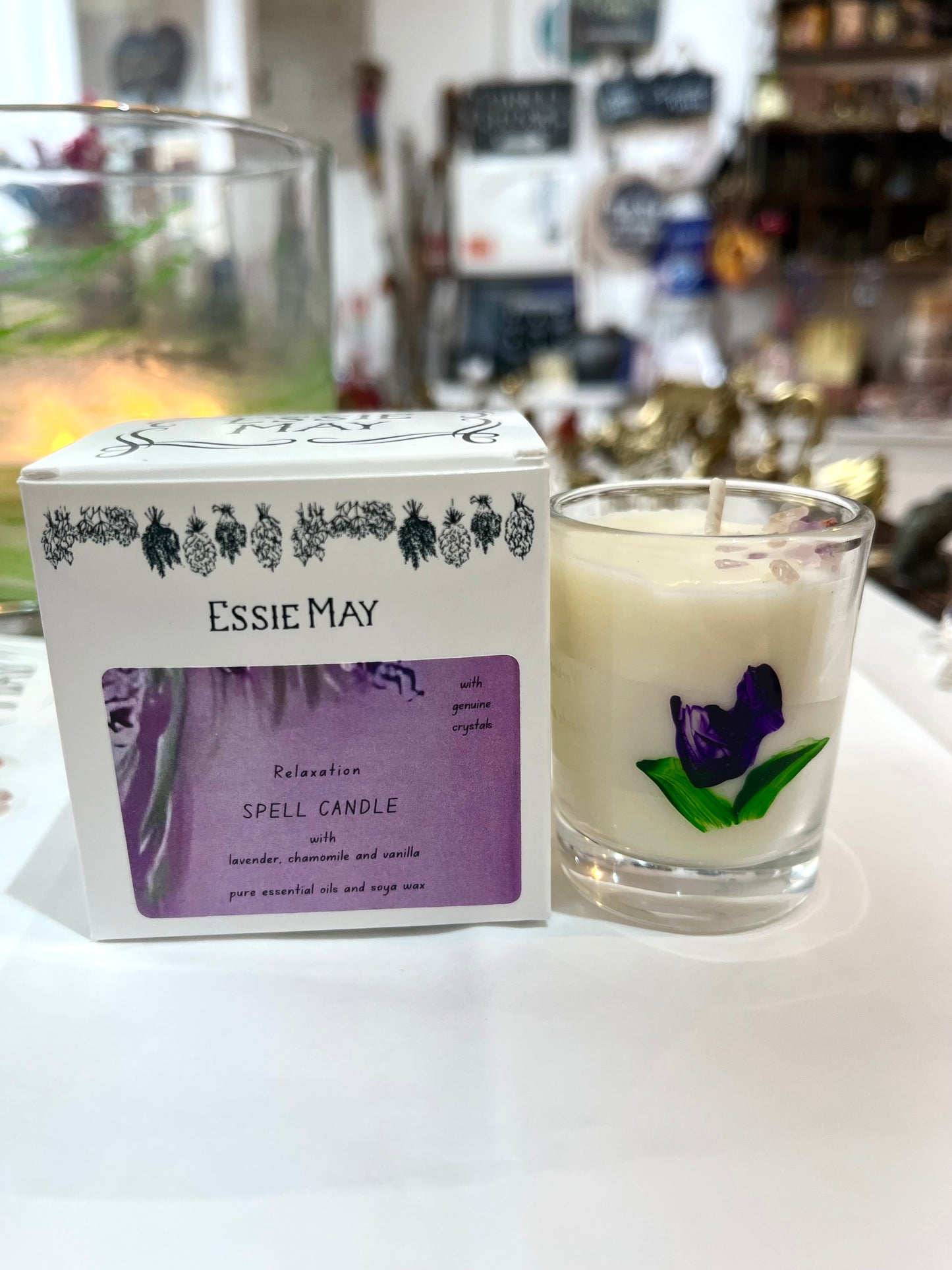 Small Sleepy Time Spell Candle
