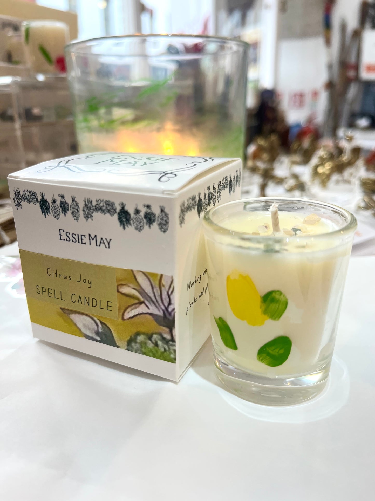 Small Citrus Joy Spell Candle