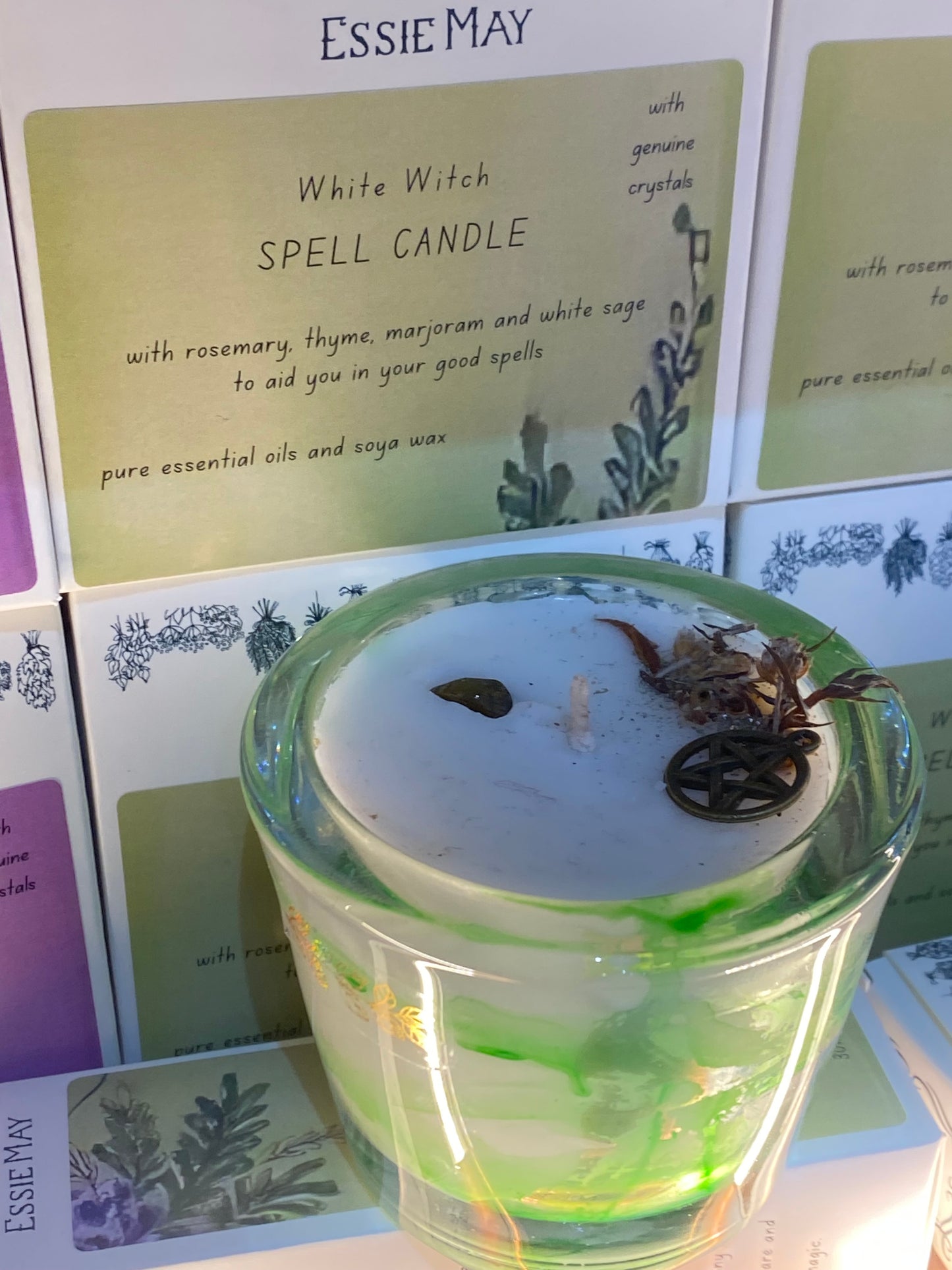 White Witch Spell Candle