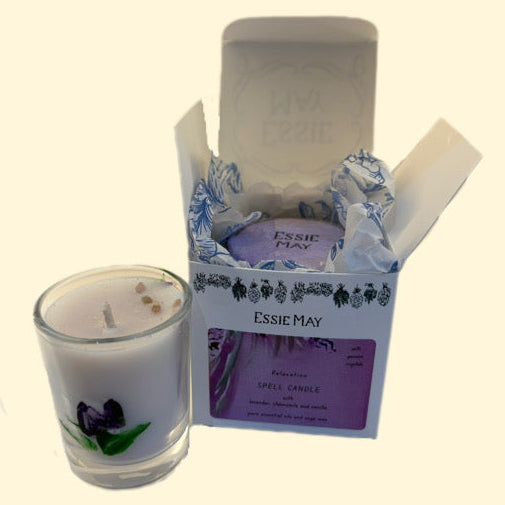 Small Sleepy Time Spell Candle