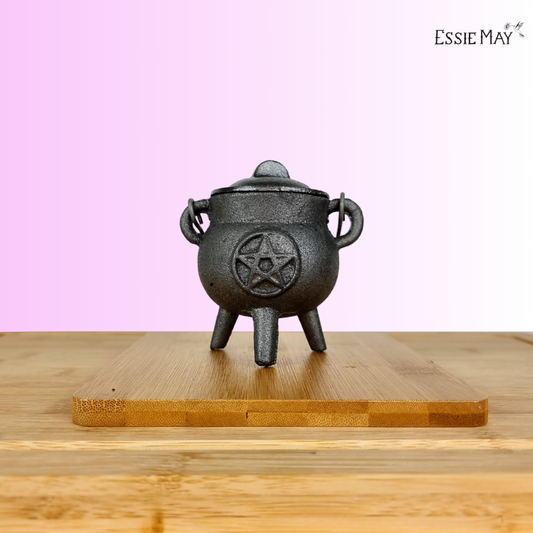 Raw Cast Iron Mini Cauldrons